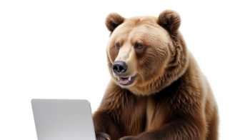 joy on a laptop
